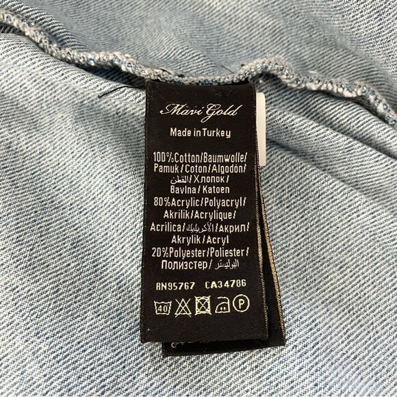 Mavi Gold Denim Sherpa Hooded Jacket* - Picture 8 of 11